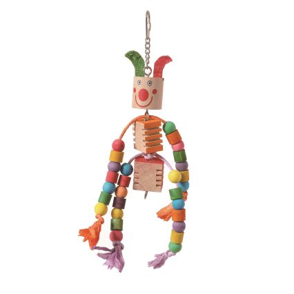 BENELUX Wooden Clown Groovy v.1 8x29cm